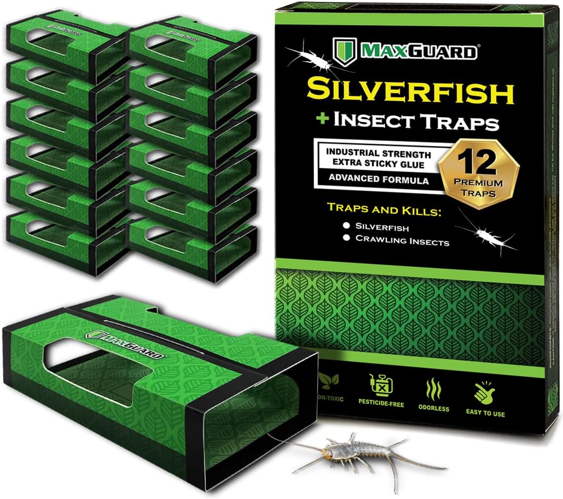 MaxGuard Silverfish Traps