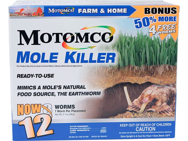 3 Best Mole Poison Products (*2023 Review*) and How to Kill Moles