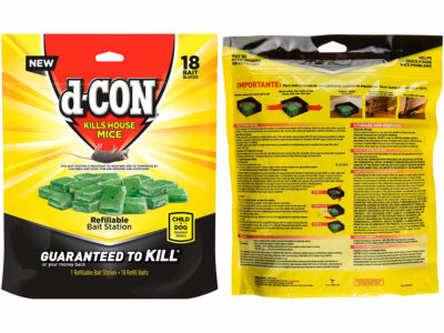 d-CON Mouse Bait Station with 18 Poison Bait Blocks