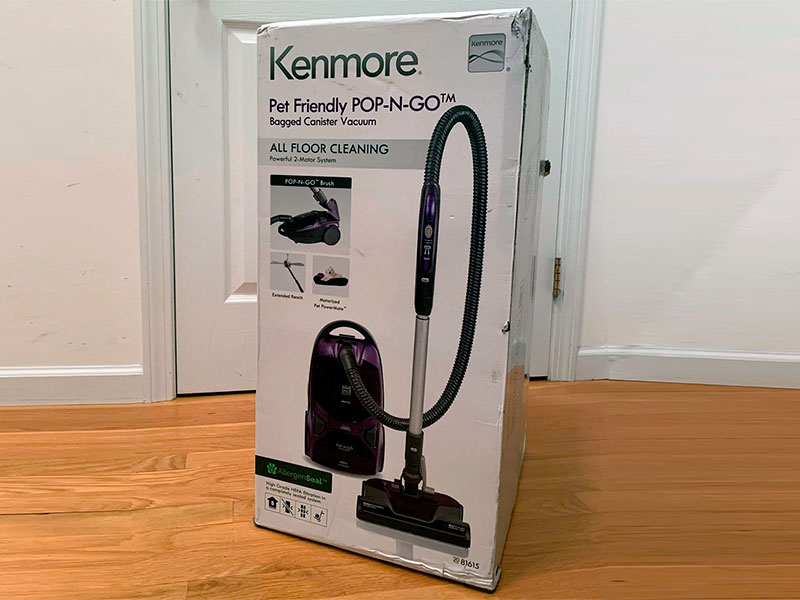 Kenmore Bagged Canister Vacuum review