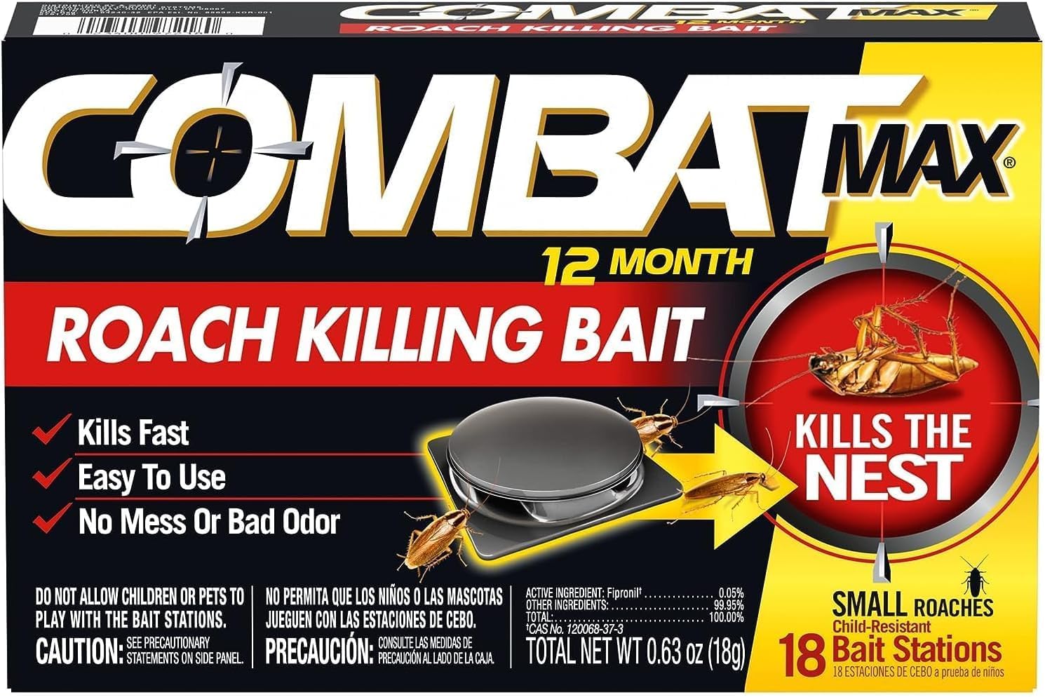 Combat Max Roach Bait