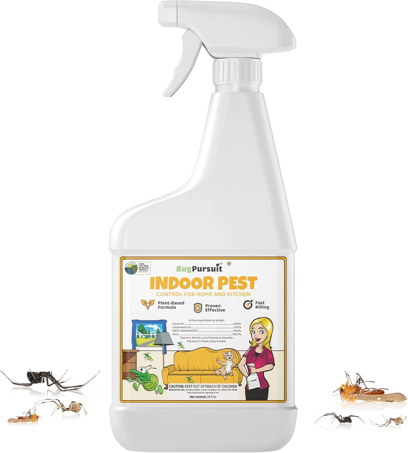 BugPursuit Indoor Pest Control Spray