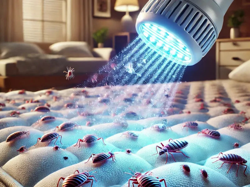 uv light bed bug detection