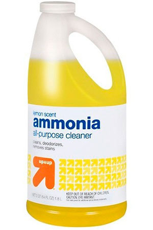 Lemon scent ammonia