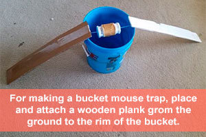 HElectQRIN - Rolling Log Mouse Trap - Multi Catch 5 Gallon Bucket Trap -  Easy Setup- No Drilling Necessary