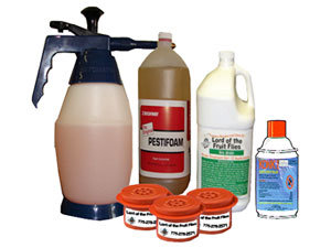 Chemical agents for insects destruction