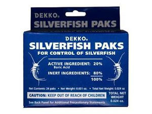 Chemical Silverfish Extermination