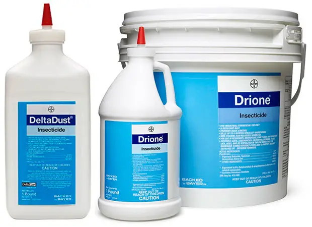 DeltaDust and Drione Insecticide