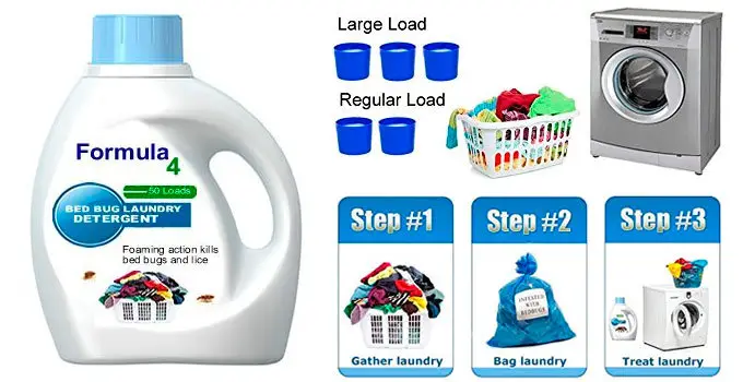 Formula 4 Bed Bug Laundry Detergent