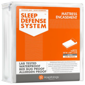 Mattress Encasement Sleep Defense System by Hospitology