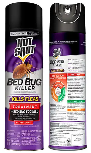 Bed bug killer spray by Hot Shot