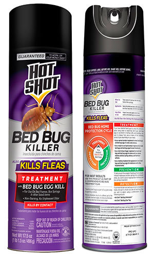 Hot Shot Bedbug & Flea Killer Aerosol