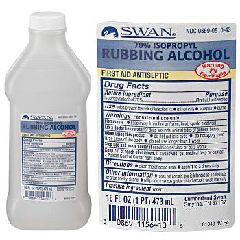 MEDIQUE 70% Isopropyl Rubbing Alcohol by SWAN