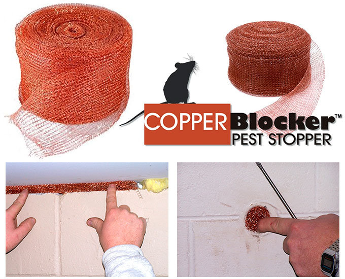 Cooper Mesh pest stopper