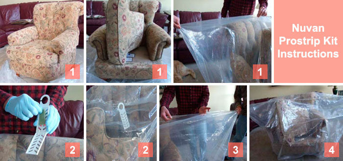 Nuvan Prostrip Instructions for Upholstered Furniture