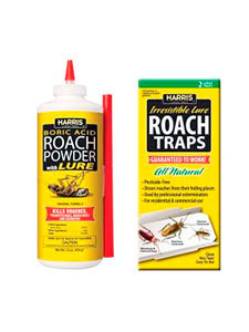 Rroach powder and traps