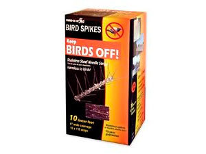 Bird-X STS-10-R Stainless Bird Spikes
