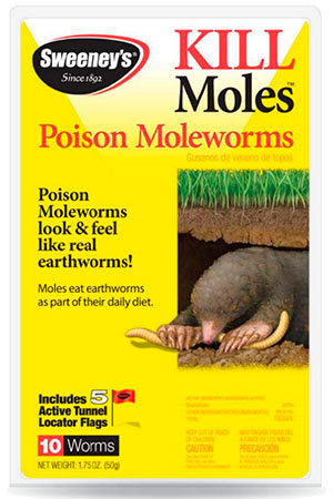 Sweeney's poison moleworms