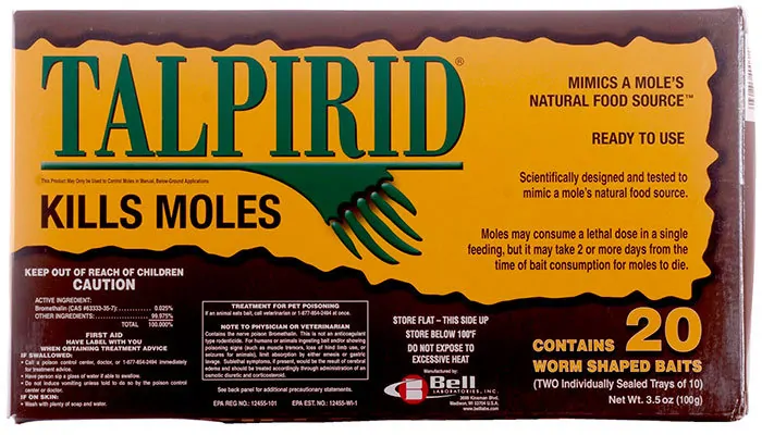 Talpirid for kills moles