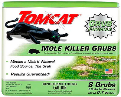 Mole Killer Grubs by Tomcat